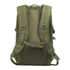 Рюкзак 30 л Cordura 1000D с дышащей спинкой / Походный Ранец с системой Molle олива 45х30х25 см - изображение 3