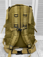Водонепроницаемый Рюкзак UNION с системой Molle и анатомическими лямками / Крепкий ранец в цвете койот - изображение 3