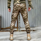 Утепленные мужские Брюки Intruder Flash Softshell на флисе / Плотные Брюки с 6-ю карманами пиксель размер S - изображение 3