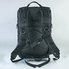 Рюкзак 25 л Cordura 1000D черный / Водонепроницаемый ранец с большим количеством карманов 50x30x25см - изображение 8