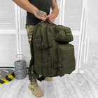 Водонепроницаемый Рюкзак Mil-tec Assault 36л с системой Molle / Прочный Рюкзак олива 53х29х28 см - изображение 3