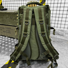 Водонепроникний Рюкзак Asdag 35л із системою Molle / Міцний Ранець олива - зображення 6