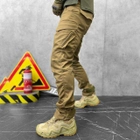 Чоловічі міцні Штани Kayman з накладними кишенями / Щільні Брюки коттон койот розмір XL - зображення 2
