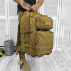 Водонепроницаемый Рюкзак Mil-tec Assault 36л с системой Molle / Прочный Рюкзак койот 53х29х28 см - изображение 3