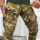 Легкі чоловічі Штани Ріп-стоп з регулюваними стяжками під колінами / Міцні Брюки мультикам розмір XL - зображення 4
