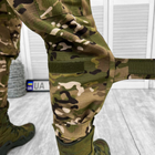 Легкі чоловічі Штани Ріп-стоп з регулюваними стяжками під колінами / Міцні Брюки мультикам розмір L - зображення 5
