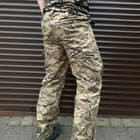 Чоловічі міцні Штани із накладними кишенями / Щільні Брюки ріп-стоп мультикам розмір S - зображення 4