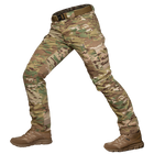 Мужские легкие Брюки с 6-ю карманами / Крепкие Брюки Твил мультикам размер XL - изображение 1
