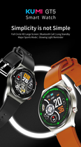 Smartwatch Kumi GT5 Czarny (KU-GT5/BK) - obraz 10