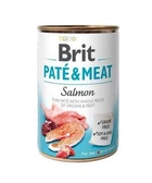 Влажный корм для собак Brit Pate & Meat Dog с лососем
