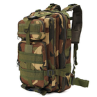 Мужской универсальный тактический рюкзак на две лямки 25 л хаки - изображение 7