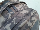 Армейский походный мужской рюкзак на две лямки 35 л цвет олива - изображение 4