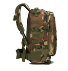 Тактичний чоловічий універсальний рюкзак на дві лямки 35 л хакі - зображення 4