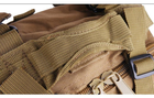 Армейский походный рюкзак на две лямки 25 л серый - изображение 6