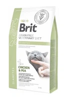 Сухой корм для кошек Brit VD Diabetes при диабете с курицей и горохом