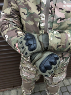 Плотные беспалые Перчатки Oakley Pro с защитными накладками хаки размер M - изображение 1