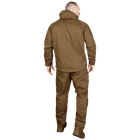 Мужской крепкий Костюм Куртка с капюшоном + Брюки / Полевая форма CamoTec Stalker Canvas 3.0 койот размер 2XL - изображение 3