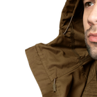 Мужской крепкий Костюм Куртка с капюшоном + Брюки / Полевая форма CamoTec Stalker Canvas 3.0 койот размер 2XL - изображение 5