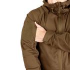 Мужской крепкий Костюм Куртка с капюшоном + Брюки / Полевая форма CamoTec Stalker Canvas 3.0 койот размер 2XL - изображение 7