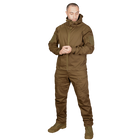 Мужской крепкий Костюм Куртка с капюшоном + Брюки / Полевая форма CamoTec Stalker Canvas 3.0 койот размер XL - изображение 2