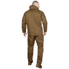 Мужской крепкий Костюм Куртка с капюшоном + Брюки / Полевая форма CamoTec Stalker Canvas 3.0 койот размер XL - изображение 3