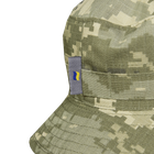 Панама Ріп-стоп з стропами MOLLE та вологостійким просоченням піксель ММ14 розмір 58 - зображення 5