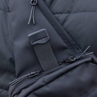 Мужская нагрудная сумка-месседжер Cordura 1000D с 6 карманами / Слинг с регулируемым ремнем черный - изображение 7