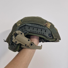 Крепкие Адаптеры для крепления активных наушников SORDIN на шлем олива 10х15 см - изображение 4
