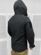 Мужская зимняя Куртка Combat Soft Shell черная размер L - изображение 2