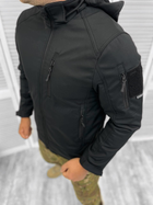 Мужская зимняя Куртка Combat Soft Shell черная размер 3XL - изображение 1
