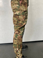 Летние штаны военные мультикам с наколенниками рип-стоп S - изображение 3