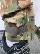 Літні штани військові мультикам із наколінниками ріп-стоп M - зображення 10