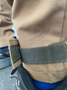 Військові штани з наколінниками ріп-стоп койот XXXL - зображення 11