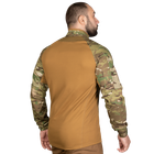 Мужской Убакс CoolPass с отсеками для налокотников / Уставная рубашка койот мультикам размер 3XL - изображение 3