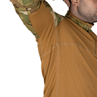 Мужской Убакс CoolPass с отсеками для налокотников / Уставная рубашка койот мультикам размер L - изображение 6