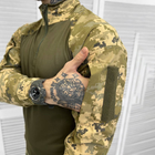 Мужской крепкий Убакс с высоким воротником на молнии / Плотная рубашка рип-стоп пиксель размер XXL - изображение 3