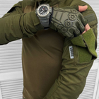 Мужской трикотажный Убакс с рукавами Рип-Стоп / Крепкая рубашка олива размер 2XL - изображение 3