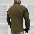 Мужской трикотажный Убакс с рукавами Рип-Стоп / Крепкая рубашка олива размер 2XL - изображение 6
