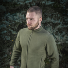 Мужская флисовая Кофта M-Tac Nord Fleece Polartec с усиленными вставками / Флиска олива размер XL - изображение 6