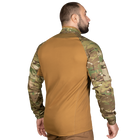Мужской Убакс CoolPass с отсеками для налокотников / Уставная рубашка койот мультикам размер XL - изображение 3