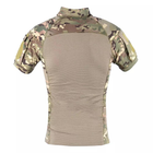 Мужской Убакс с короткими рукавами и дышащими вставками / Прочная уставная Рубашка мультикам размер XL - изображение 3