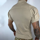 Мужской Убакс Han Wild с короткими рукавами и карманами / Прочная уставная Рубашка койот размер M - изображение 5