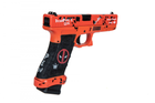 Страйкбольний пістолет D-Boys Glock 17 Gen.4 301 DeadPool Style - изображение 5