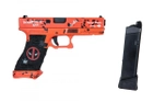 Страйкбольний пістолет D-Boys Glock 17 Gen.4 301 DeadPool Style - изображение 7