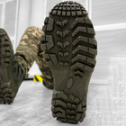 Мужская кожаная Ботинки Троя на резиновой подошве / Легкие Берцы олива размер 44 - изображение 4