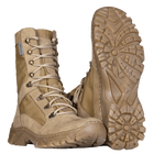 Мужские нубуковые Ботинки CamoTec DESERT на протекторной подошве / Летние Берцы до +20°C койот размер 45 - изображение 1