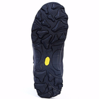 Мужские крепкие Ботинки "Ciclop" с автошнуровкой и толстой рифленой подошвой / Кожаные Берцы черные размер 39 - изображение 3