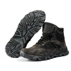 Мужские Ботинки кожаные до - 2 °C камуфляж серо-черный размер 40 - изображение 1
