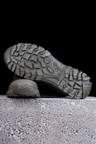 Легкие Мужские Ботинки с 3D сеткой и треккинговой подошвой / Кожаные Берцы олива размер 44 - изображение 3