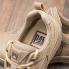 Универсальные кожаные Ботинки с мембраной / Летние низкие Береги на двухкомпонентной подошве койот размер 46 - изображение 5